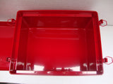 ALUMINUM PROJECT BOX 13"L X 10"W X 9 1/2"H RED