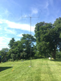 Portable Antenna Tower 30ft Swivel Stake Mast Kit New