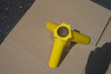 Antenna Tower Aluminum Tripod Base For Use With Military 48" Mast Pole - Yellow